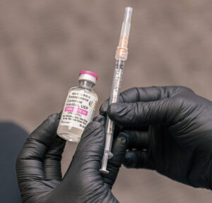 A syringe used in TRT in Carmel, IN.