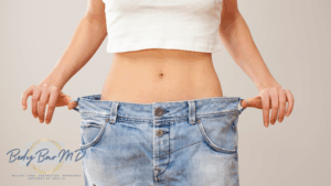 A woman who has lost weight after meeting with our provider for family medicine in Indianapolis, IN.